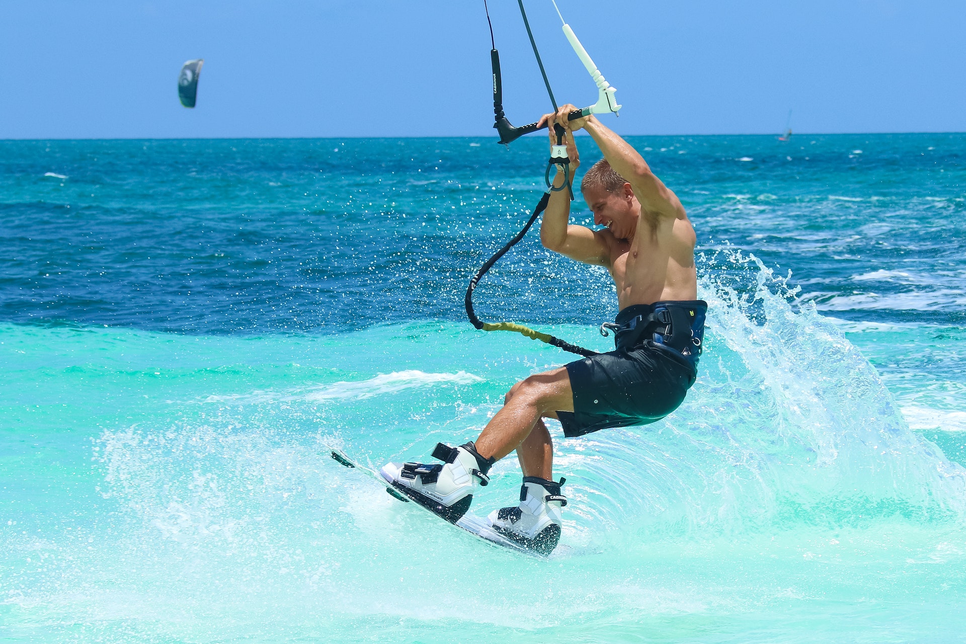 kitesurfing