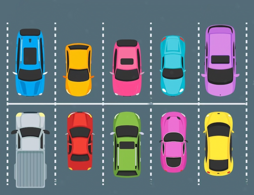 Parking in Porto, Portugal