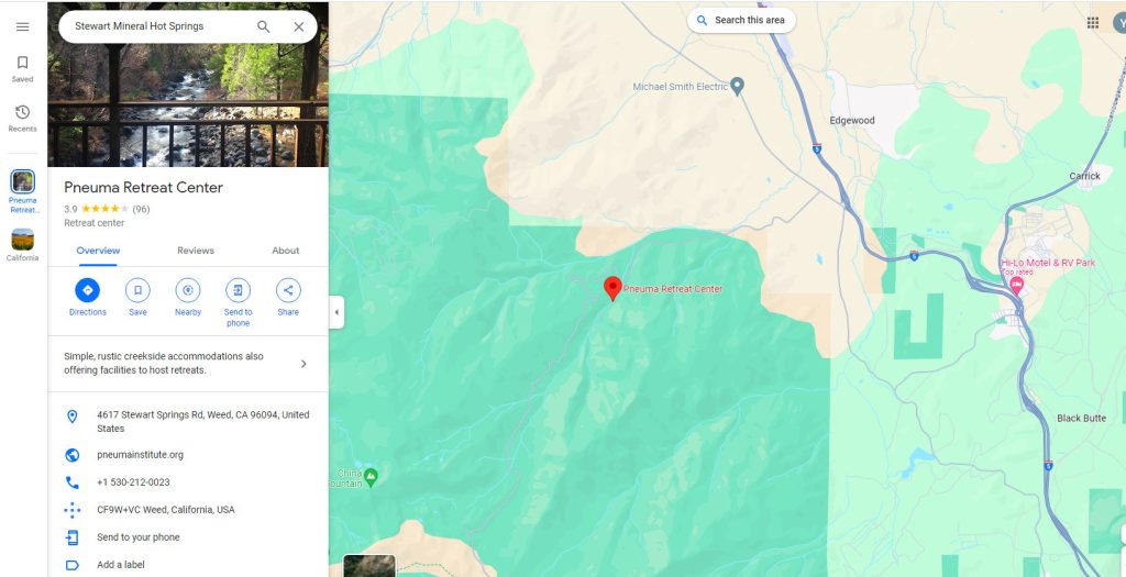 Where can you find Stewart Mineral Hot Springs?