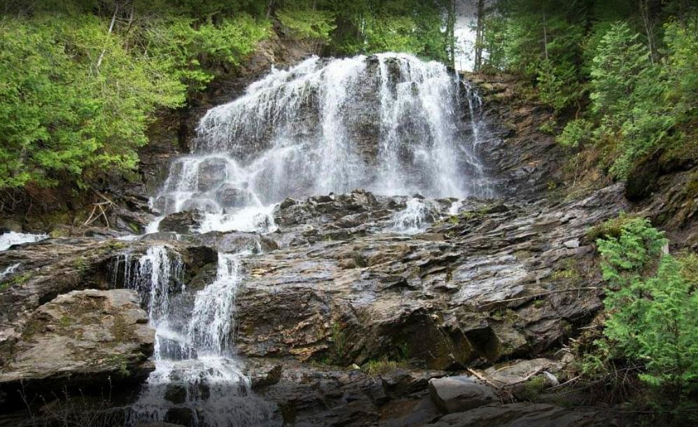 Pittsburg, NH waterfalls