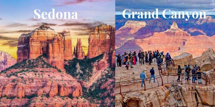 Sedona vs Grand Canyon