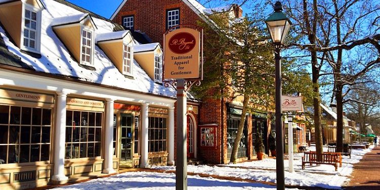duke of gloucester street williamsburg virginia